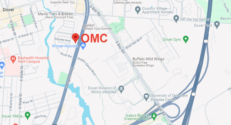 Map of OMCs Location